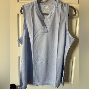 Women’s Three Sixty Six Sleeveless Golf Top Light Blue 2XL